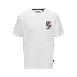 Only & Sons T-Shirt Popeye - blanc (209112)