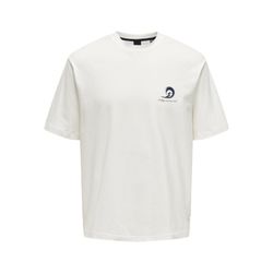 Only & Sons T-shirt ample - blanc (209112003)