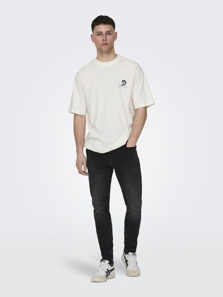 Only & Sons T-shirt ample - blanc (209112003)