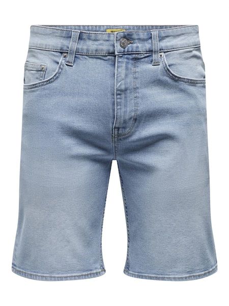 Only & Sons Denim shorts  - blue (187212)