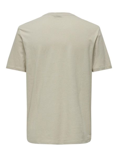 Only & Sons T-Shirt mit Brusttasche   - grau (261395)