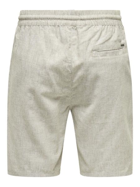 Only & Sons Short with tie cord - gray/beige (213454)