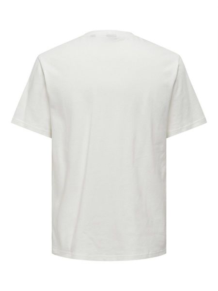 Only & Sons Basik T-Shirt - blanc (193799)