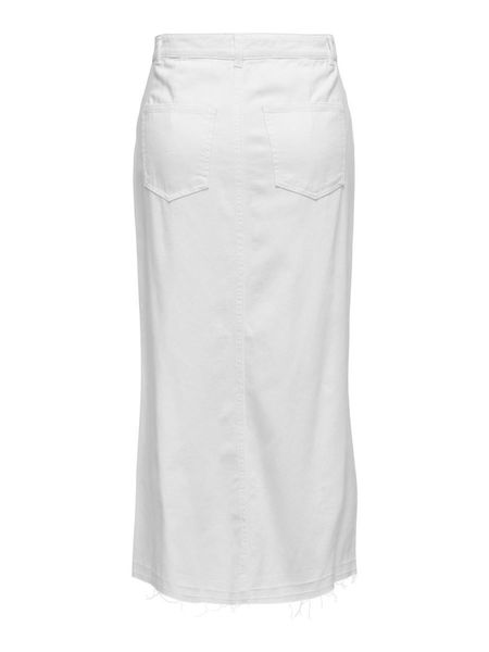 JDY Midi skirt - Bella   - white (177991)