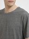 Selected Homme T-shirt en coton flammé - noir (179099001)