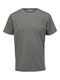 Selected Homme Flammgarn Baumwoll T-Shirt - schwarz (179099001)