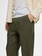 Selected Homme Linen trousers - green (178191)