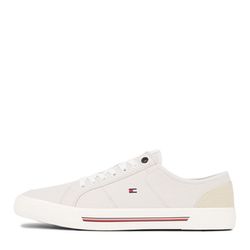 Tommy Hilfiger Canvas sneaker with Tommy tape - beige (AEP)