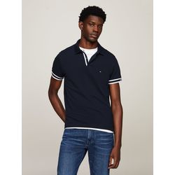 Tommy Hilfiger Slim fit polo shirt with logo - blue (DW5)