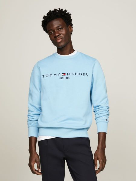 Tommy Hilfiger Logo sweatshirt - blue (CYW)