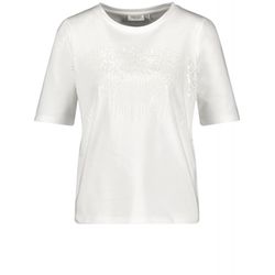 Gerry Weber Collection T-Shirt mit Pailletten - beige/weiß (99700)
