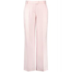 Gerry Weber Collection Linen trousers with pressed creases - pink (30915)