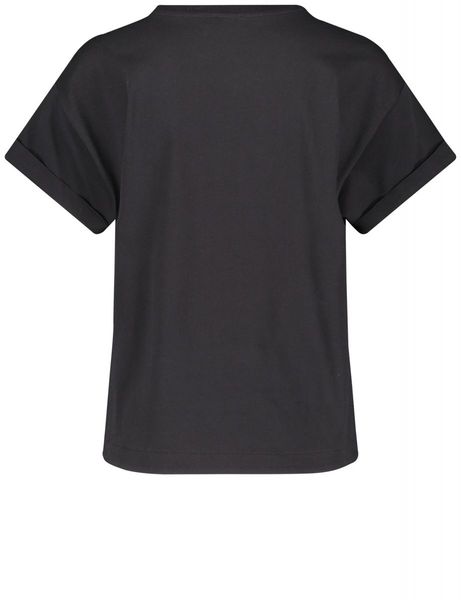 Gerry Weber Collection T-shirt with printed lettering  - black (11000)