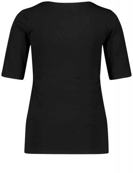 Gerry Weber Collection Halbarmshirt mit weitem Ausschnitt - schwarz (11000)