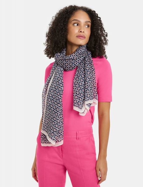 Gerry Weber Collection Patterned scarf - blue (08098)