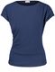 Gerry Weber Collection Short sleeve top with gathers - blue (80936)