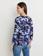 Gerry Weber Collection Sustainable 3/4-sleeve top - blue (08088)
