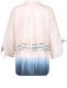 Gerry Weber Collection 3/4-sleeve linen blouse with colour graduation  - pink (03088)