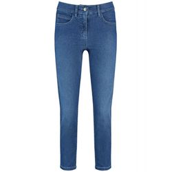 Gerry Weber Edition 7/8 Jeans mit Washed-Out-Effekt - blau (853002)