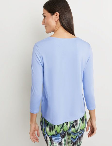 Gerry Weber Edition Shirt with 3/4 sleeves - blue (80933)