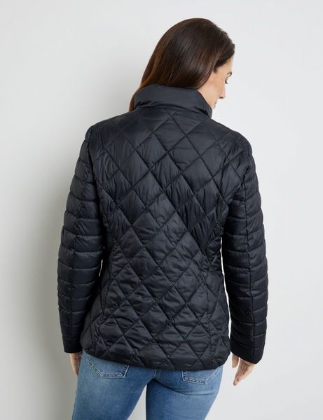 Gerry Weber Edition Quilted jacket with stand-up collar - blue (80837)