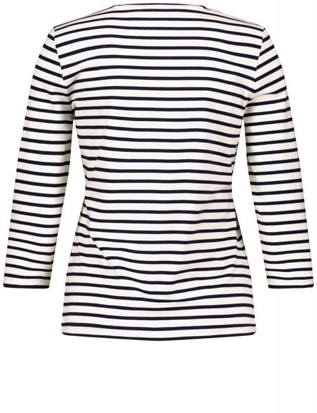 Gerry Weber Edition Shirt with striped pattern - blue (08093)