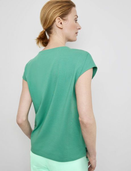 Gerry Weber Edition T-Shirt mit Brusttasche - grün (50946)