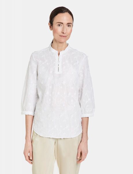 Gerry Weber Edition Flowered blouse - beige/white (99600)