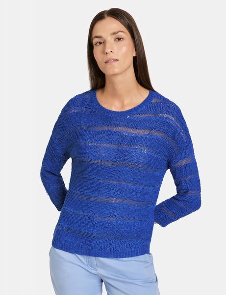 Gerry Weber Edition Knitted sweater - blue (80934)