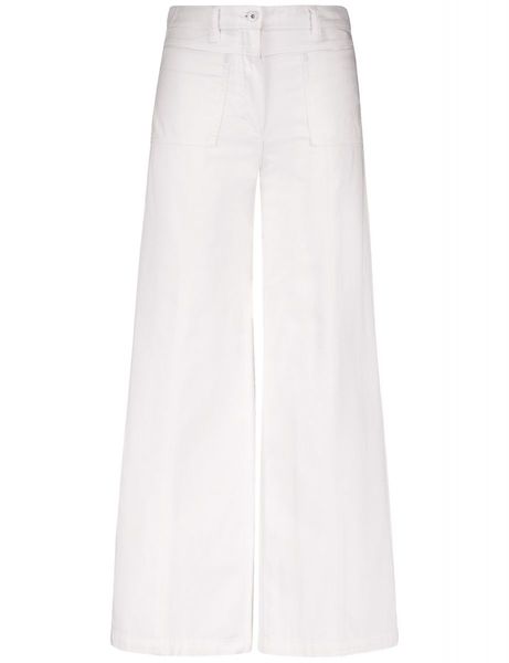 Gerry Weber Edition Jeans en coton-lin - blanc (99700)