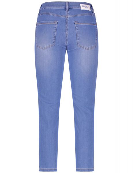 Gerry Weber Edition 7/8 jeans with a washed-out effect - blue (858002)