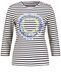 Gerry Weber Edition Shirt with striped pattern - blue (08093)