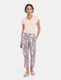 Gerry Weber Edition Pantalon de loisirs - beige/blanc (09069)