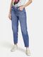 Gerry Weber Edition Mom jeans avec effets délavés - bleu (851003)