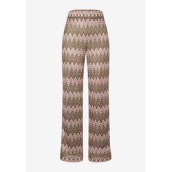 More & More Ajour jersey trousers - pink/brown (5671)