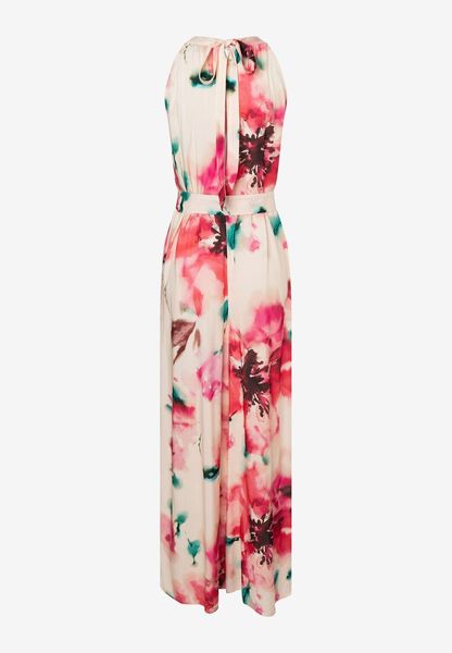 More & More Jumpsuit with flower print   - red/beige (5833)