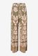 More & More trousers with ornamental print   - pink/green (4671)