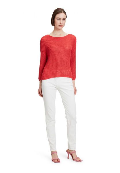 Betty Barclay Pull-over en maille basique - rouge (4054)