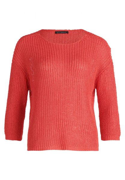 Betty Barclay Basic-Strickpullover - rot (4054)