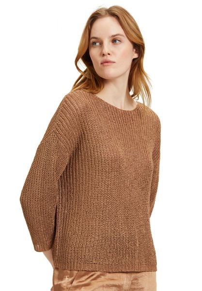 Betty Barclay Pull-over en maille basique - brun (7030)