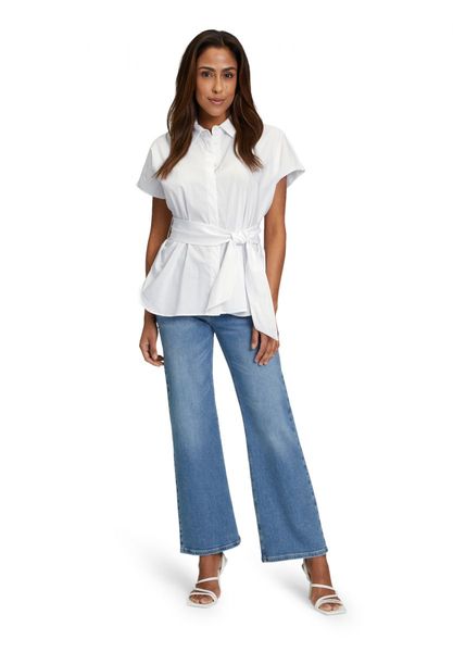Betty Barclay Short sleeve blouse - white (1000)