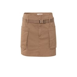 Yaya Mini cargo skirt - brown (71418)