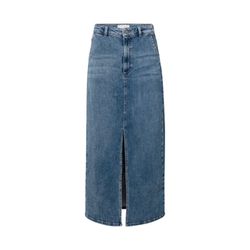 Yaya Denim maxi skirt with slit - blue (99299)