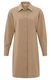 Yaya Fitted blouse dress with collar - brown (71320)