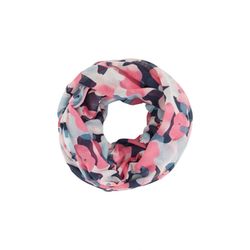 Tom Tailor Loop scarf with recycled polyester - pink (35290)