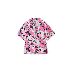 Tom Tailor Bedruckte Bluse mit kurzen Ärmeln - pink (35290)