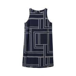 Tom Tailor Kleid mit Allover-Print - blau (35284)