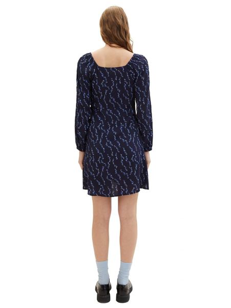 Tom Tailor Denim Mini robe   - bleu (34682)