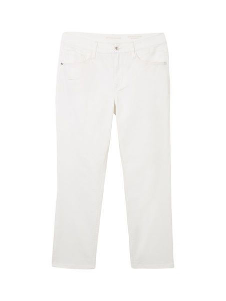 Tom Tailor Gerade Jeans - Alexa - weiß (20000)
