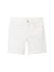 Tom Tailor Bermuda Alexa Slim en coton bio - blanc (20000)